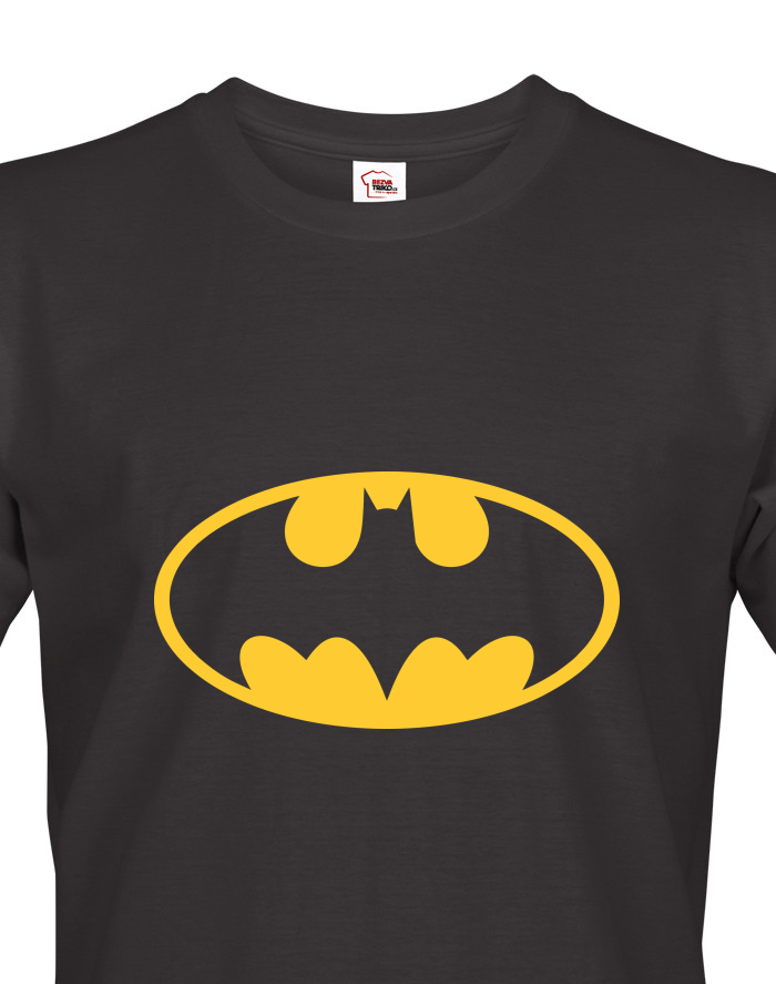 Pánské tričko Batman – klasický netopýří znak