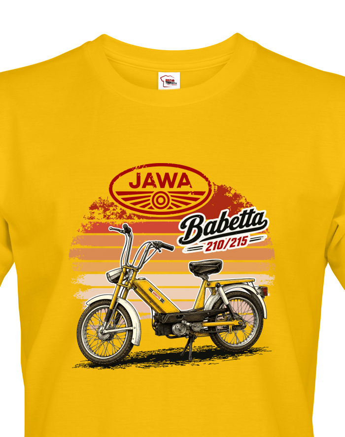 Pánské tričko JAWA Babetta 210/215