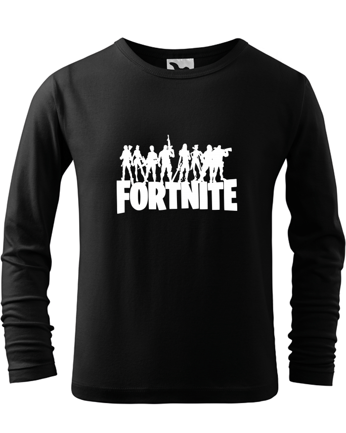 Dětské triko s dlouhým rukávem Battle royale tým