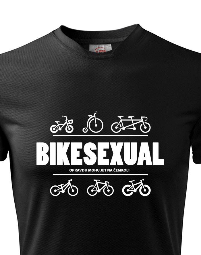 Pánské funkční tričko Bikesexuál