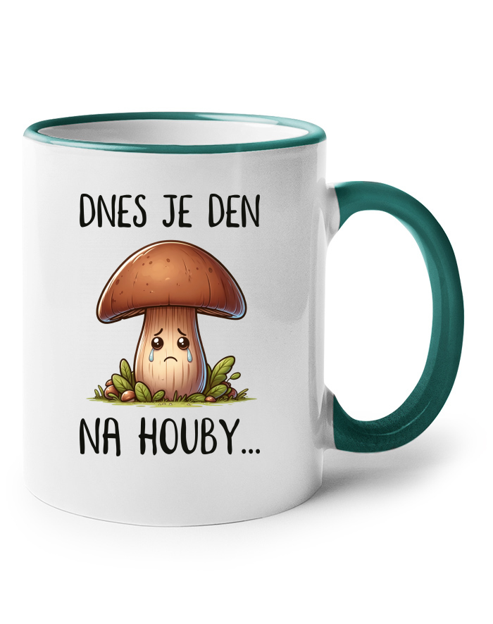 Keramický hrnek Den na houby