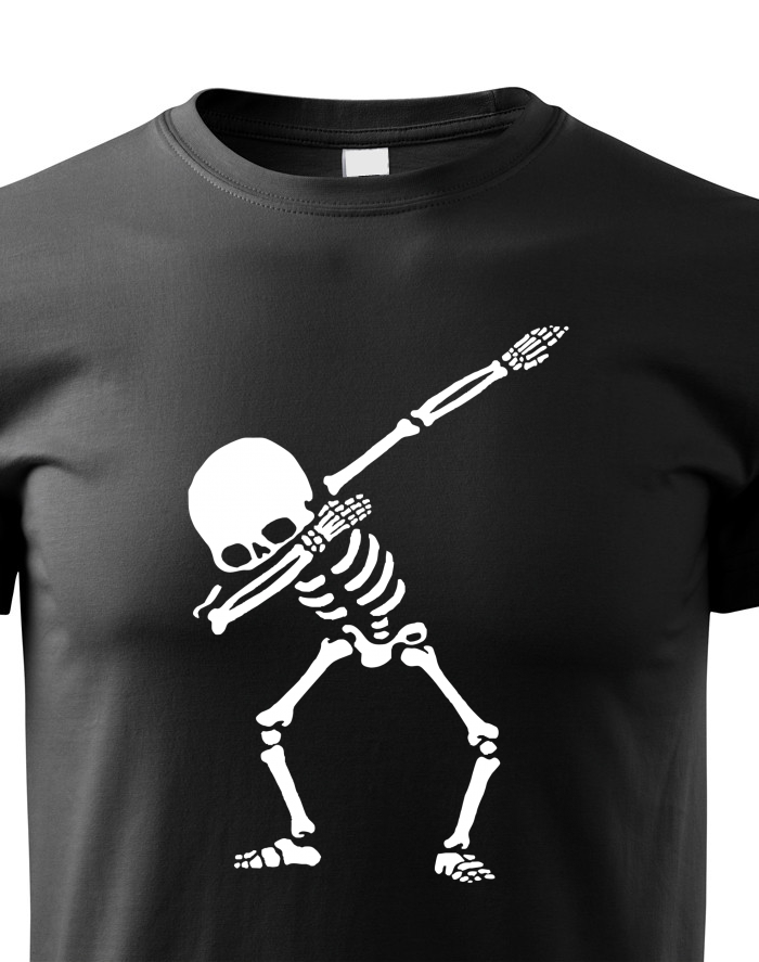 Dětské tričko – kostra dabbing