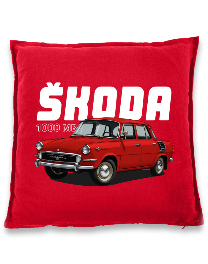 Bavlněný polštář Škoda 1000 MB