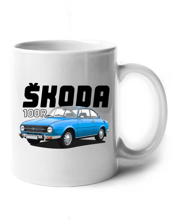 Keramický hrnek Škoda 100R