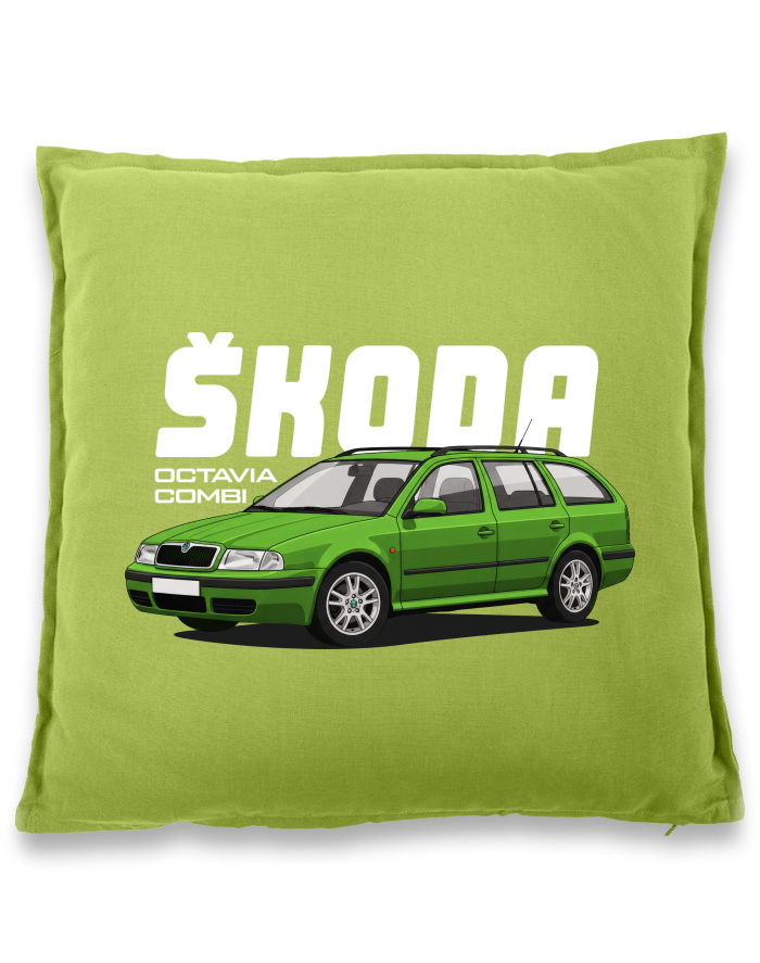 Bavlněný polštář Škoda Octavia Combi