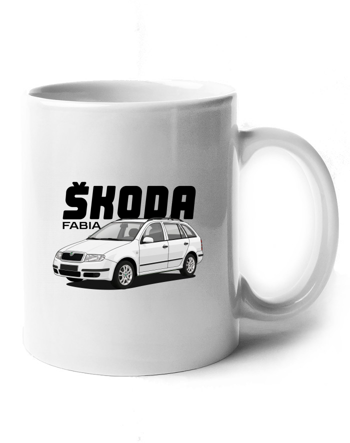Keramický hrnek Škoda Fabia