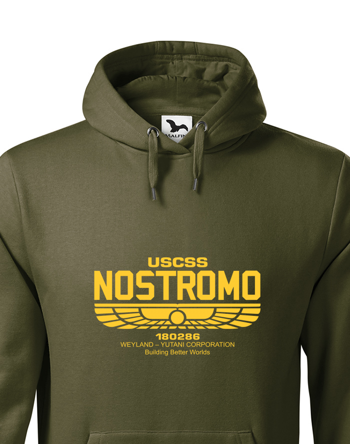 Pánská mikina s kapucí USCSS Nostromo