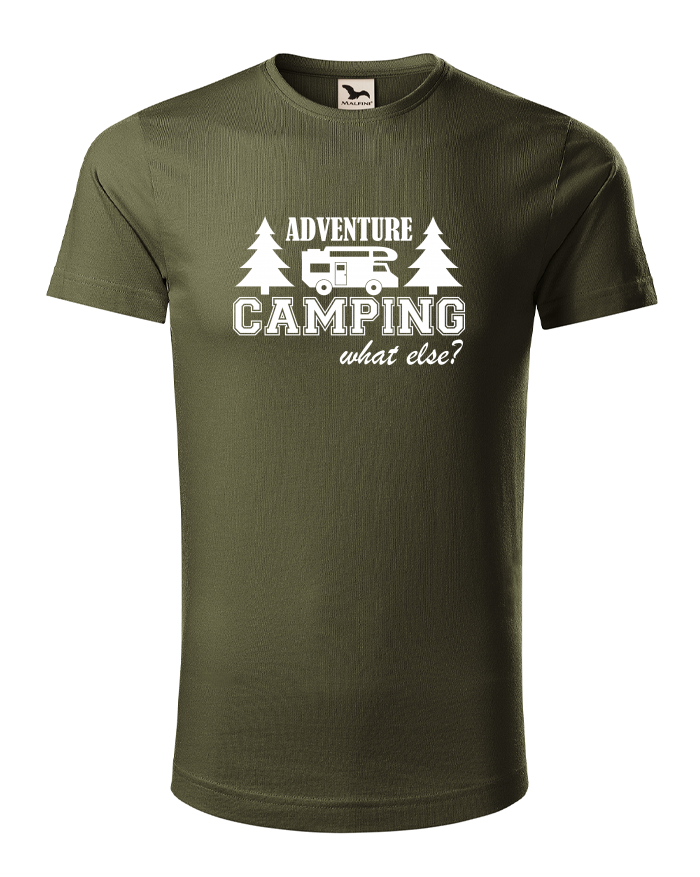 Pánské tričko Adventure Camping