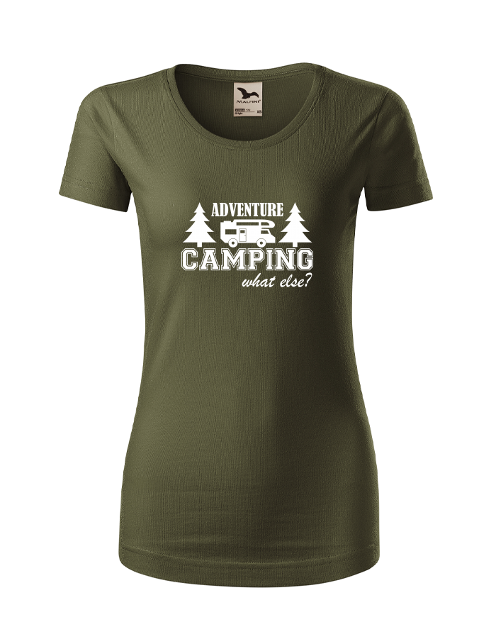 Dámské tričko Adventure Camping