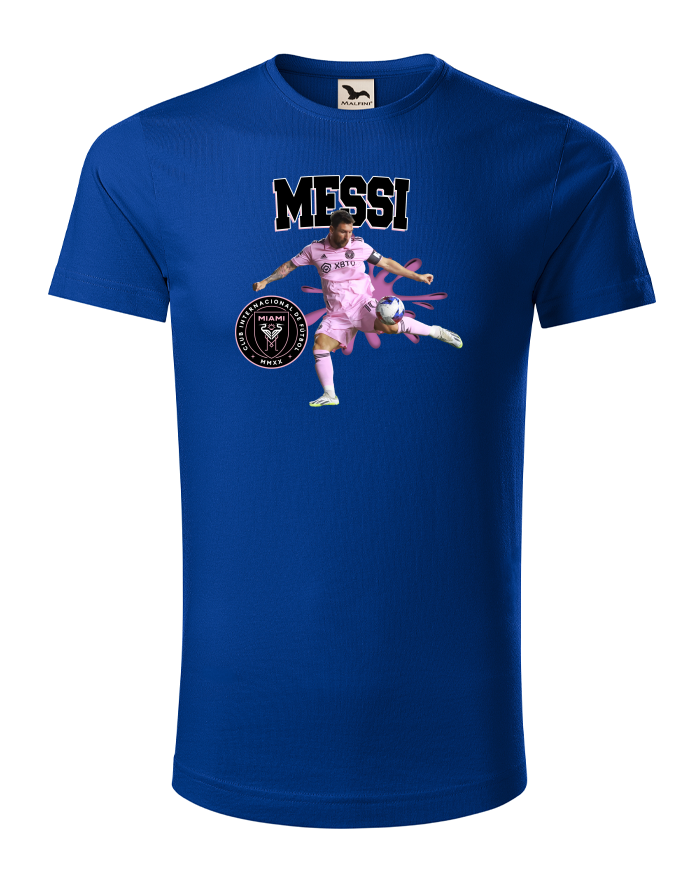 Pánské tričko z bio bavlny s krátkým rukávem Lionel Messi Inter Miami
