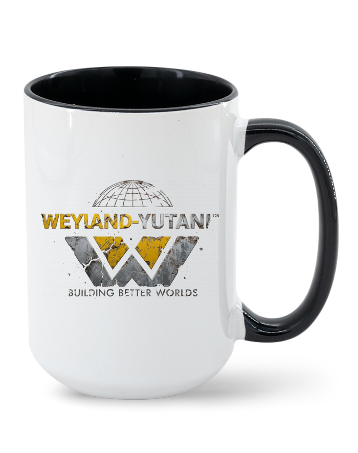 Keramický hrnek MAX Weyland Yutani – barevný vnitřek a ucho