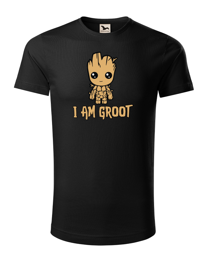 Pánské tričko Groot I Am Groot – Strážci galaxie