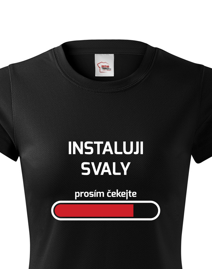 Dámské funkční tričko Instaluji svaly