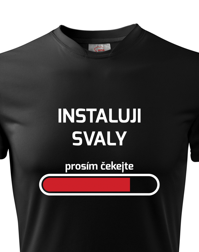Pánské funkční tričko Instaluji svaly