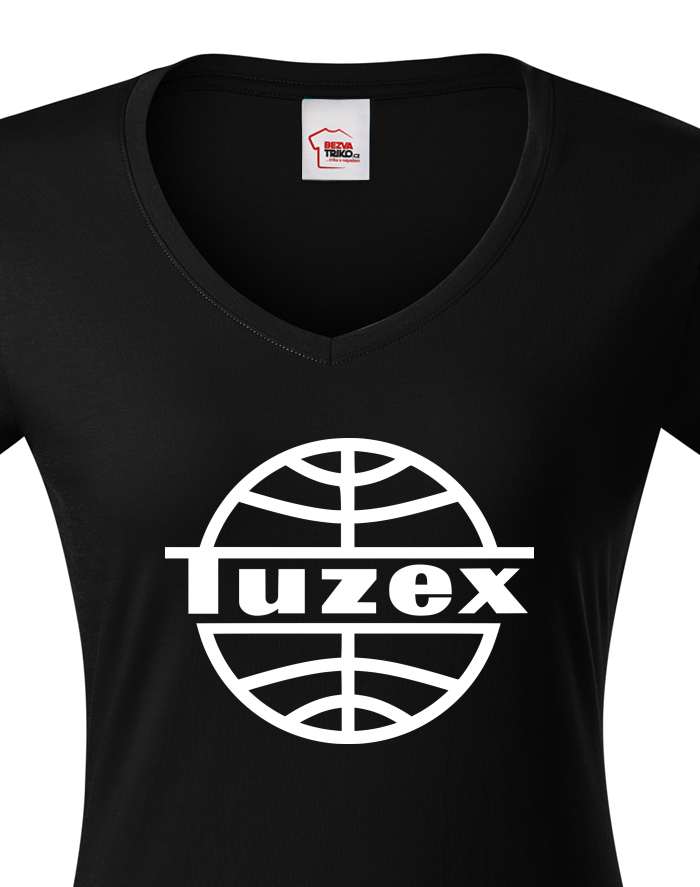 Dámské tričko s výstřihem do V – Tuzex