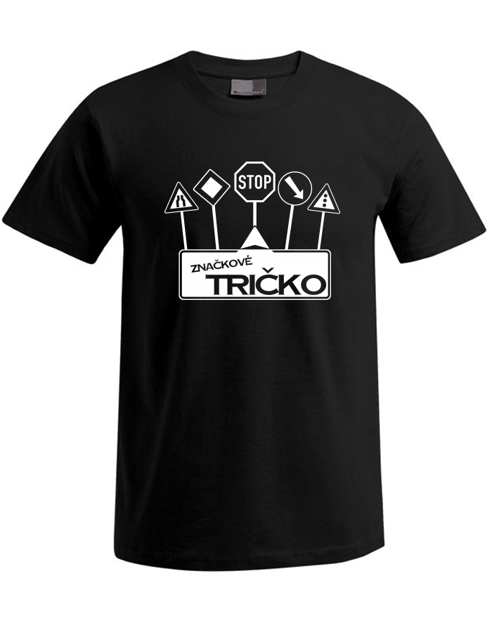 Pánské tričko Plus Size Značkové tričko