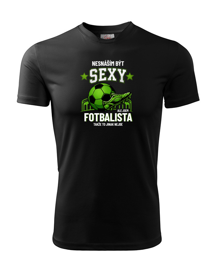Pánské funkční tričko Sexy fotbalista
