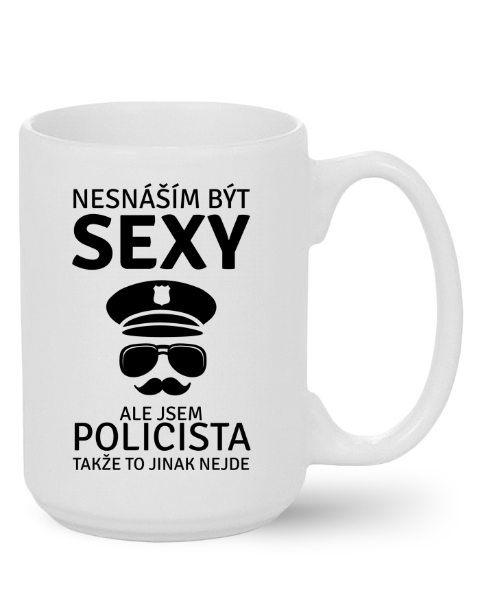 Keramický hrnek MAX – Sexy policista