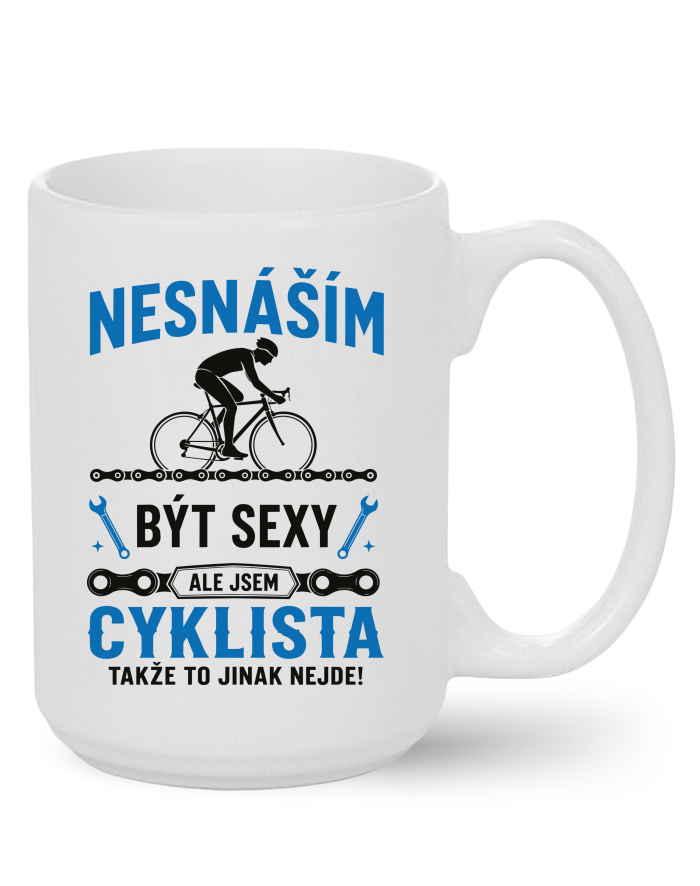 Keramický hrnek MAX – Sexy cyklista