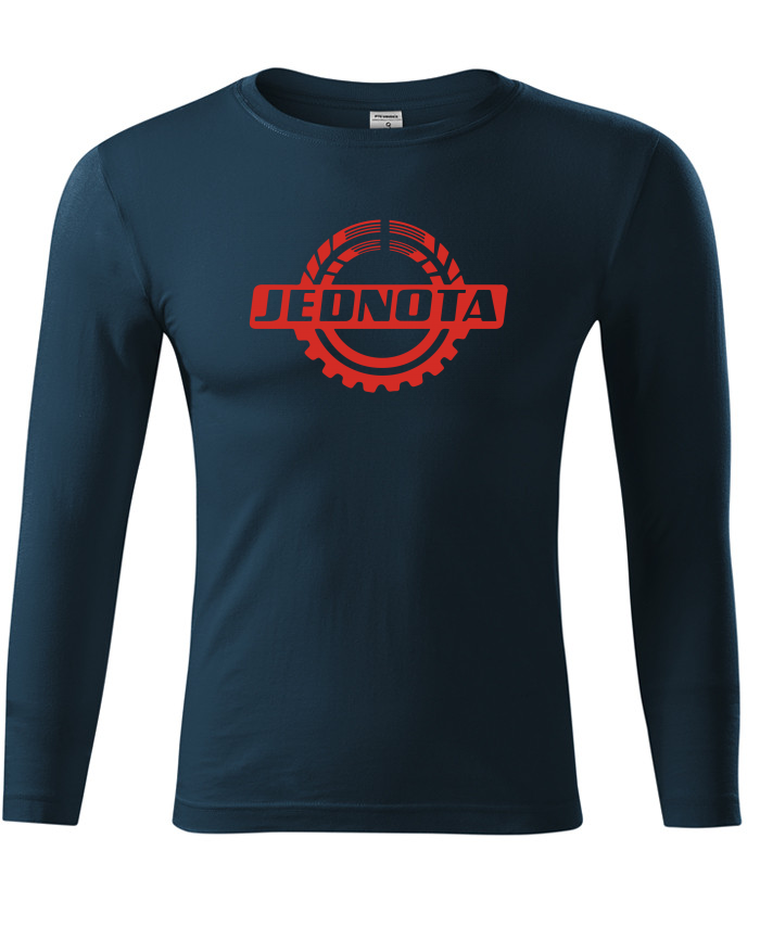Unisex tričko s dlouhým rukávem Jednota