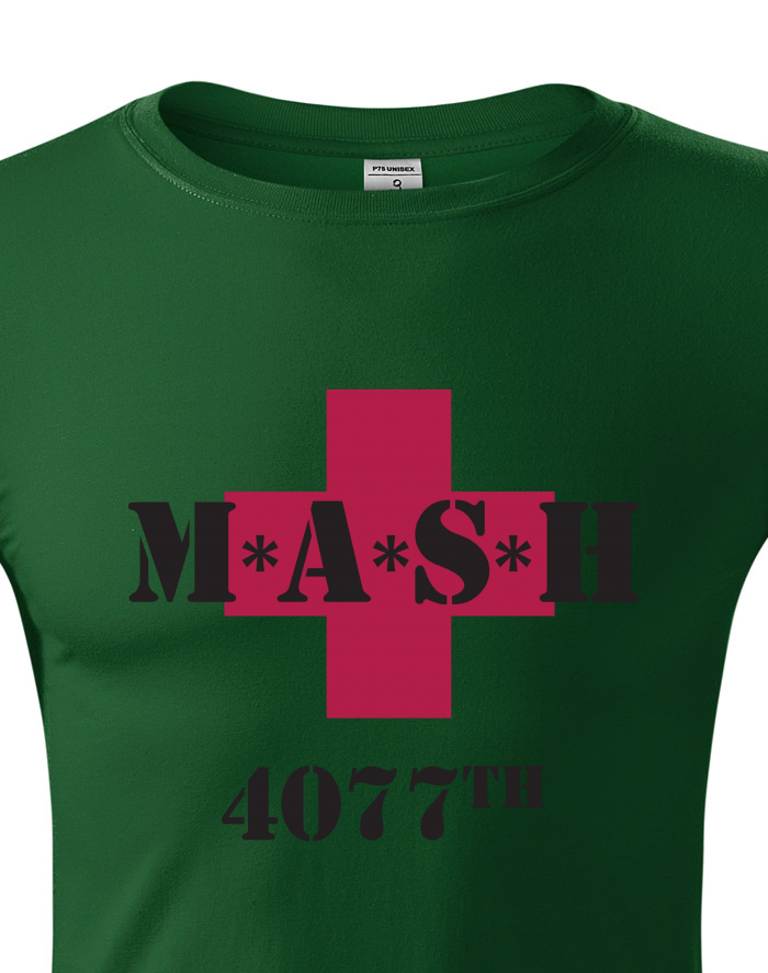 Unisex tričko s dlouhým rukávem MASH 4077