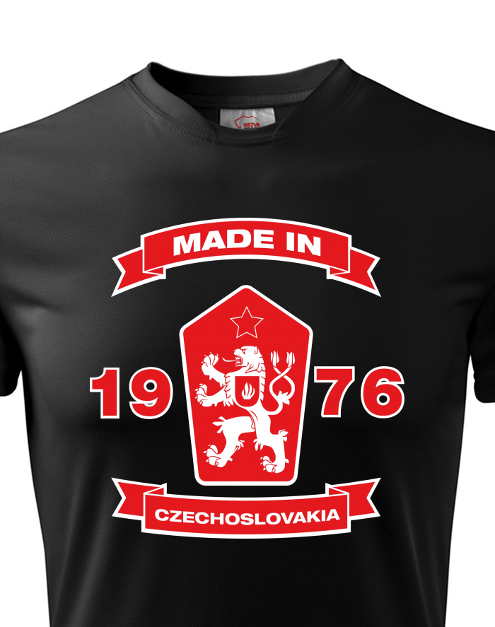 Pánské funkční tričko Made in Czechoslovakia 1976