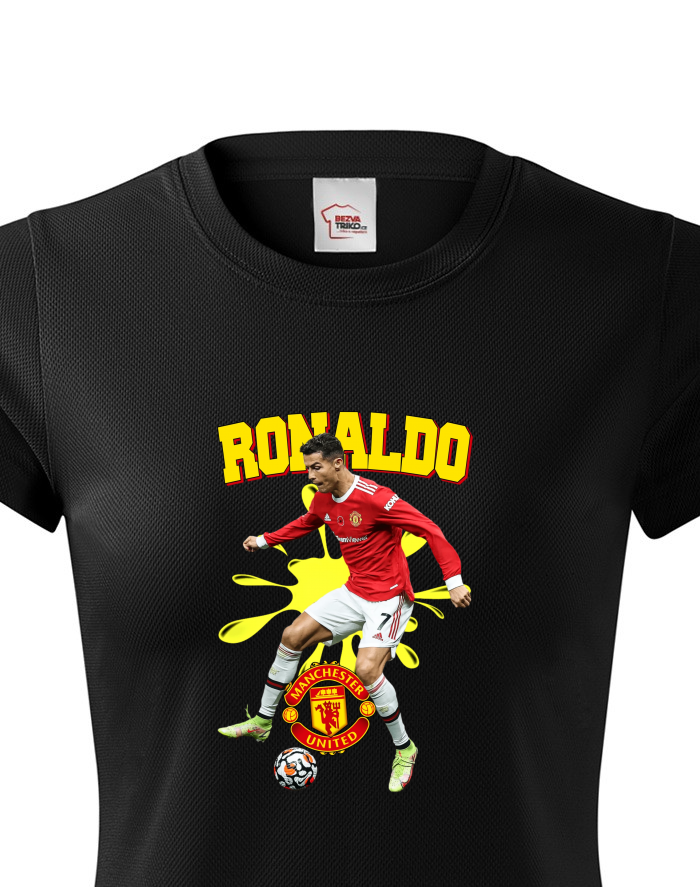 Dámské funkční tričko Cristiano Ronaldo Manchester United