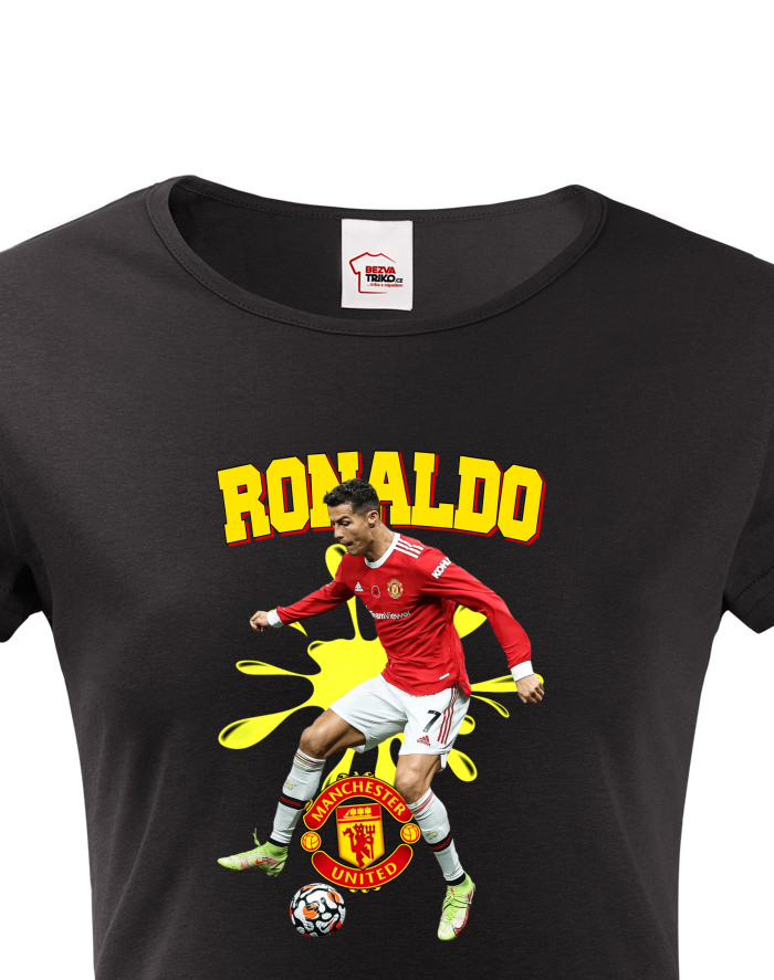 Dámské tričko Cristiano Ronaldo Manchester United