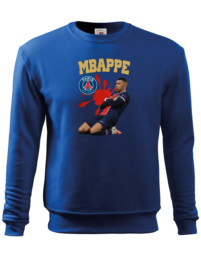 Pánská mikina bez kapuce Kylian Mbappé PSG