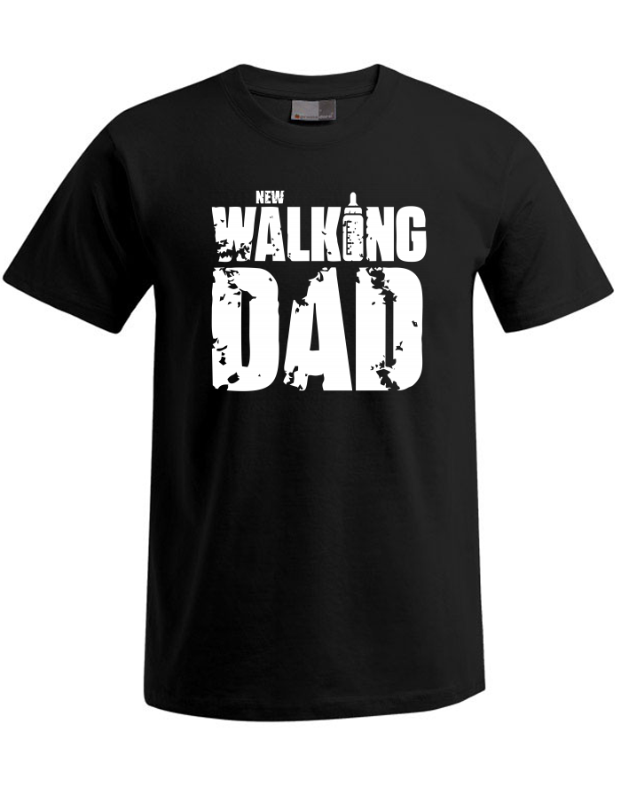 Pánské tričko Plus Size New Walking Dad