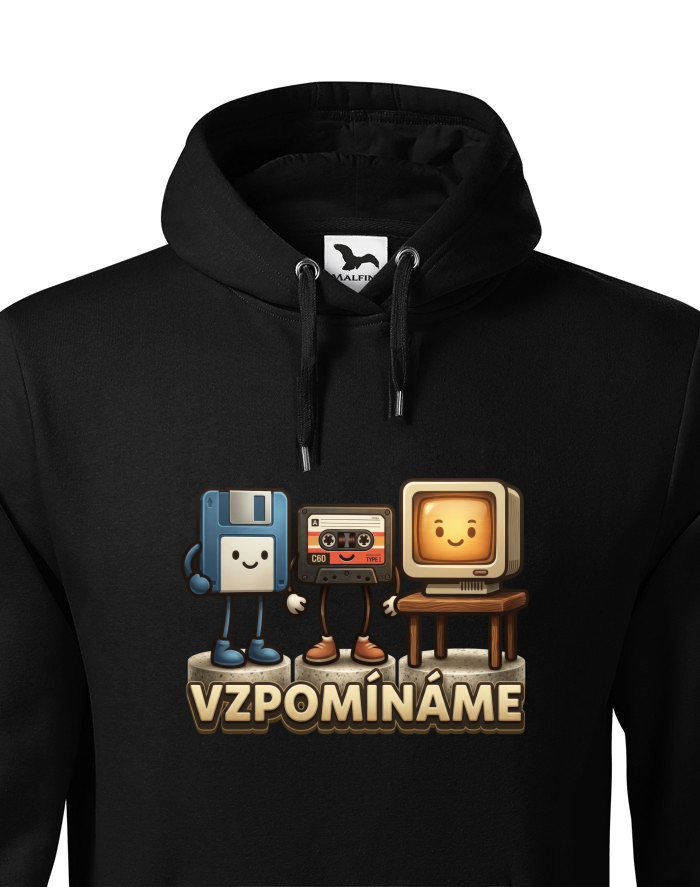 Pánská mikina s kapucí Vzpomínáme
