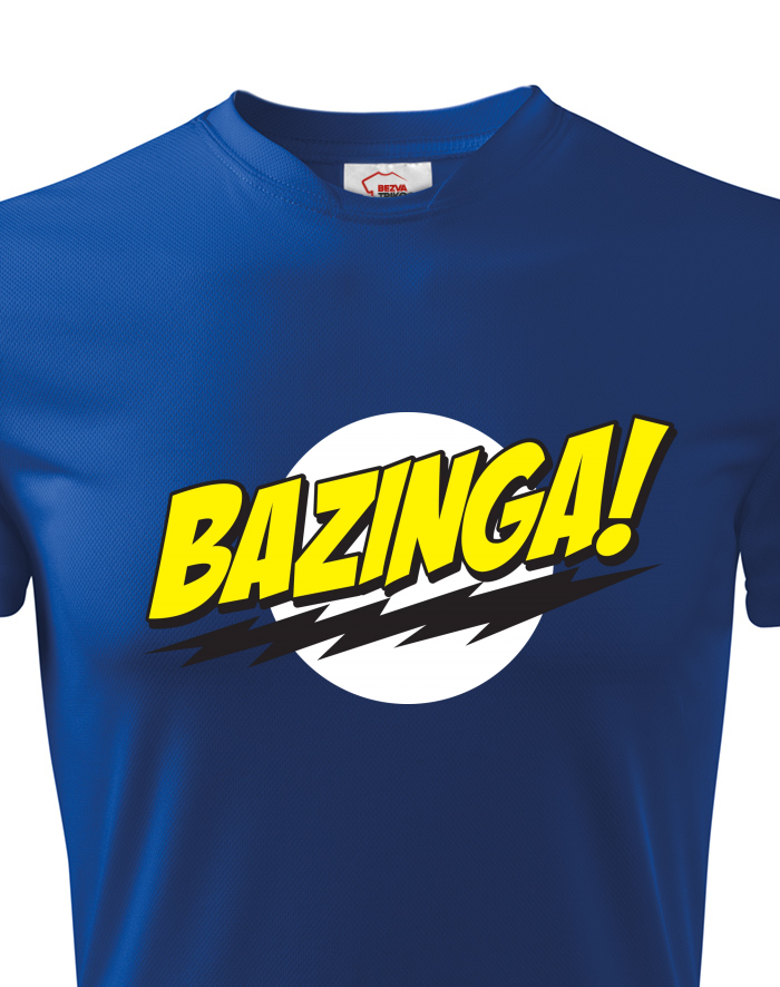 Dětské funkční tričko Bazinga – Teorie velkého třesku
