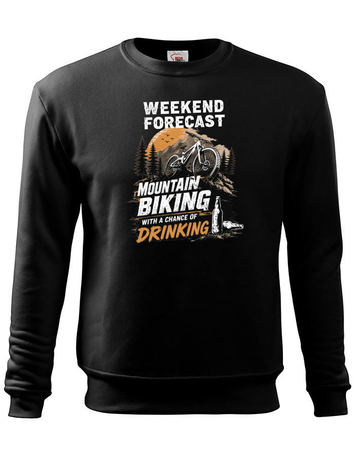 Pánská mikina bez kapuce MTB - Weekend forecast