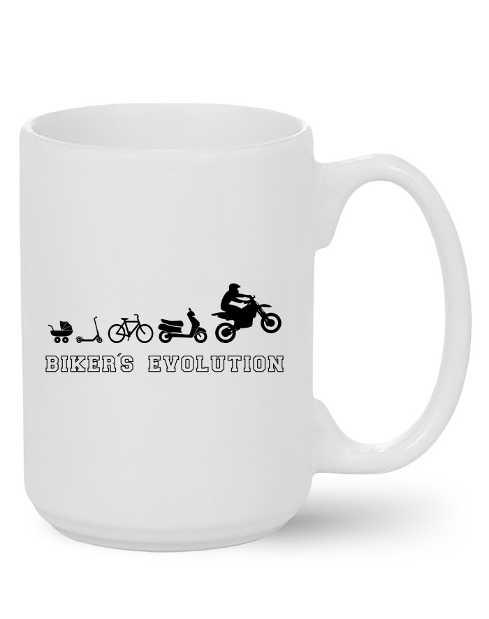 Keramický hrnek MAX – Biker's Evolution