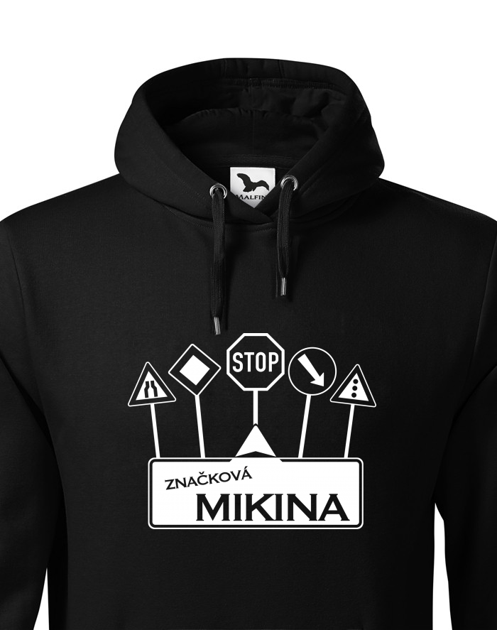 Pánská mikina s kapucí Značková mikina