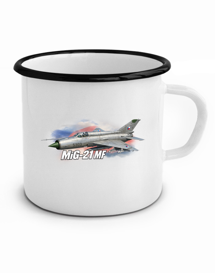 Plechový hrneček MiG-21 MF 5303