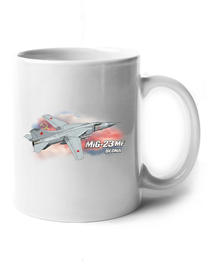 Keramický hrnek MiG-23 MF Bedna