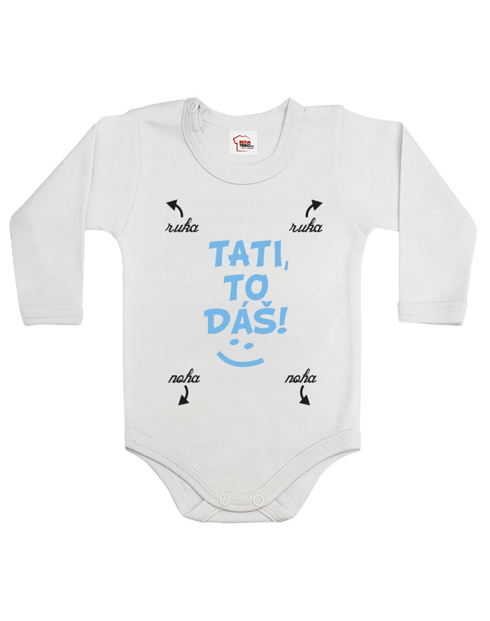 Dětské body Tati, to dáš! – pro chlapečky