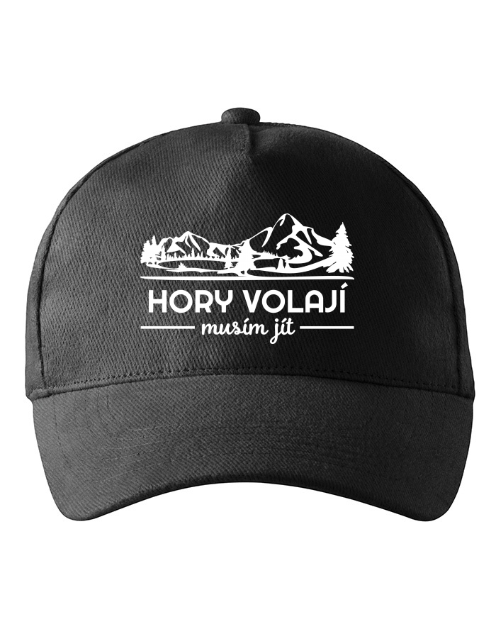 Dětská kšiltovka Hory volají musím jít