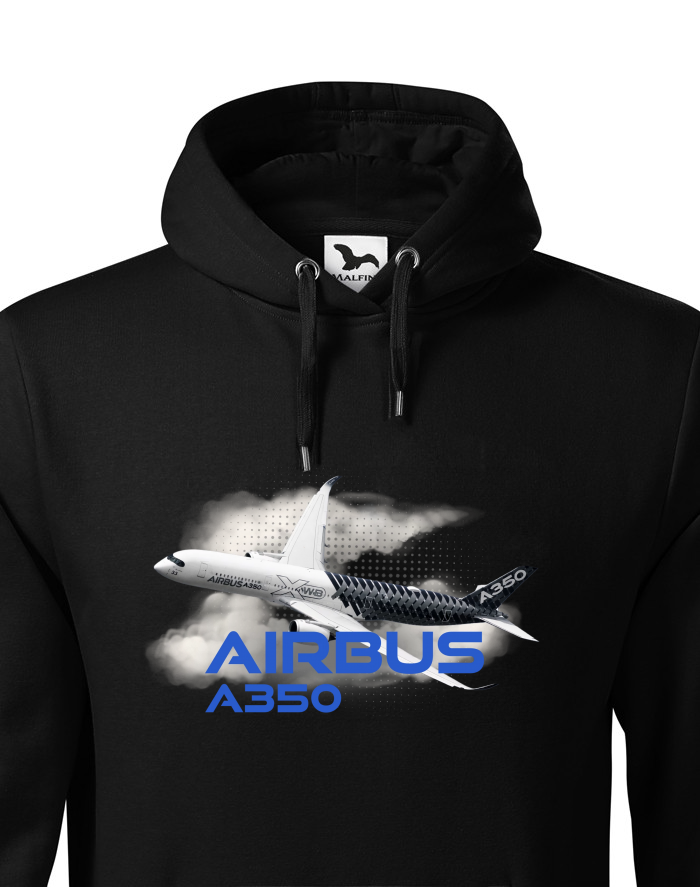 Pánská mikina s kapucí Airbus A350