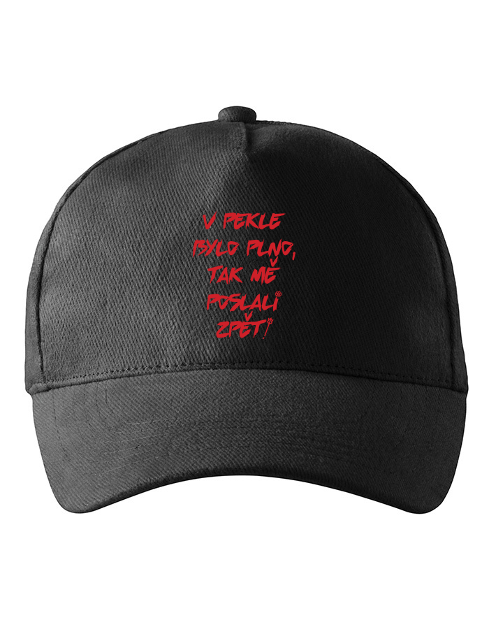 Dětská kšiltovka V pekle bylo plno
