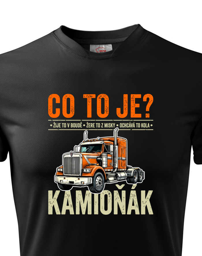 Pánské funkční tričko Kamioňák – Co to je?