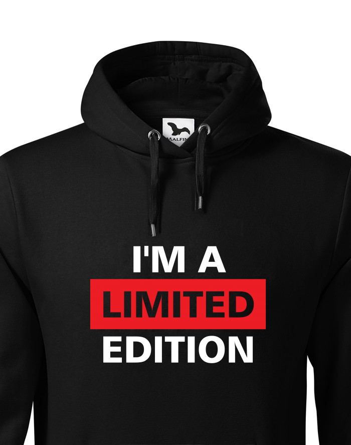 Pánská mikina s kapucí I'm a Limited Edition