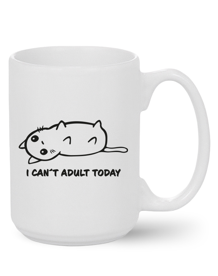 Keramický hrnek MAX – I Can't Adult Today