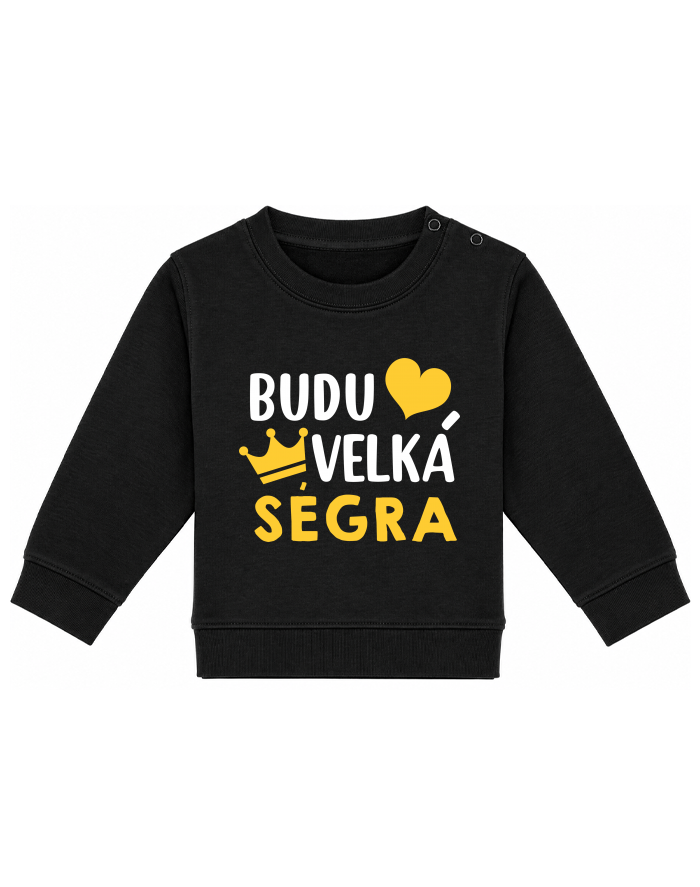 Dětská mikina pro nejmenší Budu velká ségra