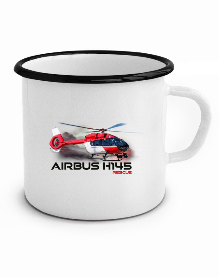 Plechový hrneček Airbus Helicopters H145 Rescue