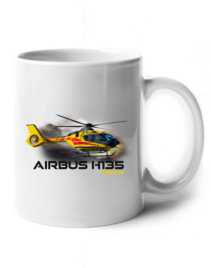 Keramický hrnek Airbus Helicopters H135 Rescue