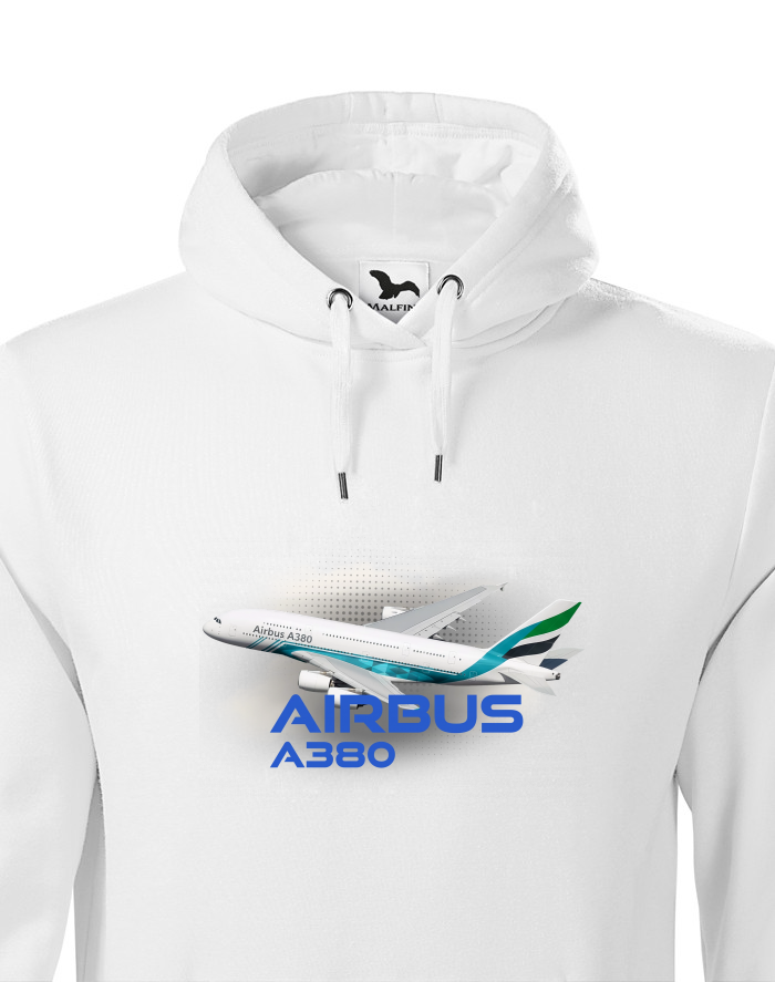 Pánská mikina s kapucí Airbus A380