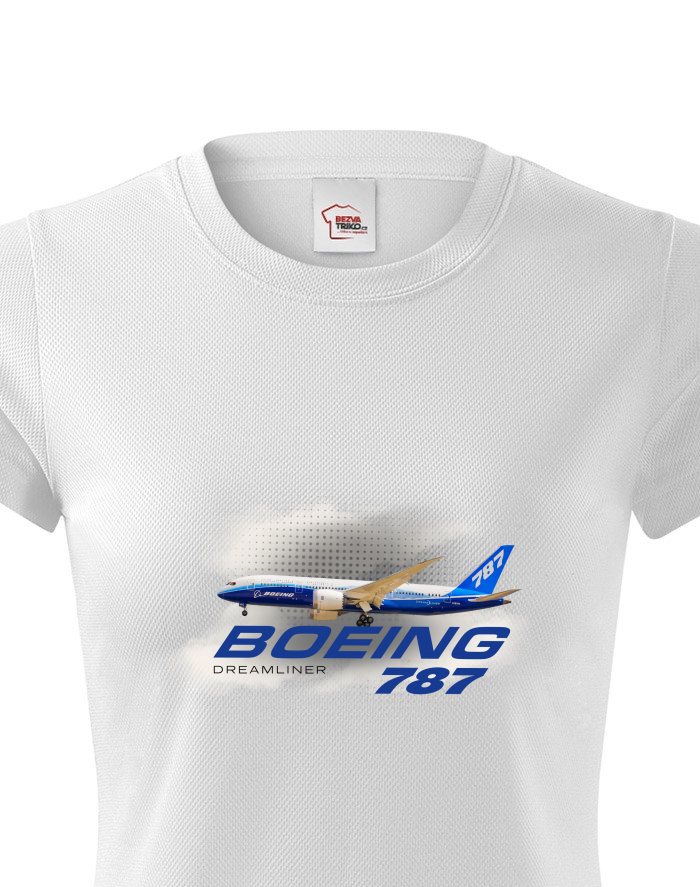 Dámské funkční tričko Boeing 787 Dreamliner