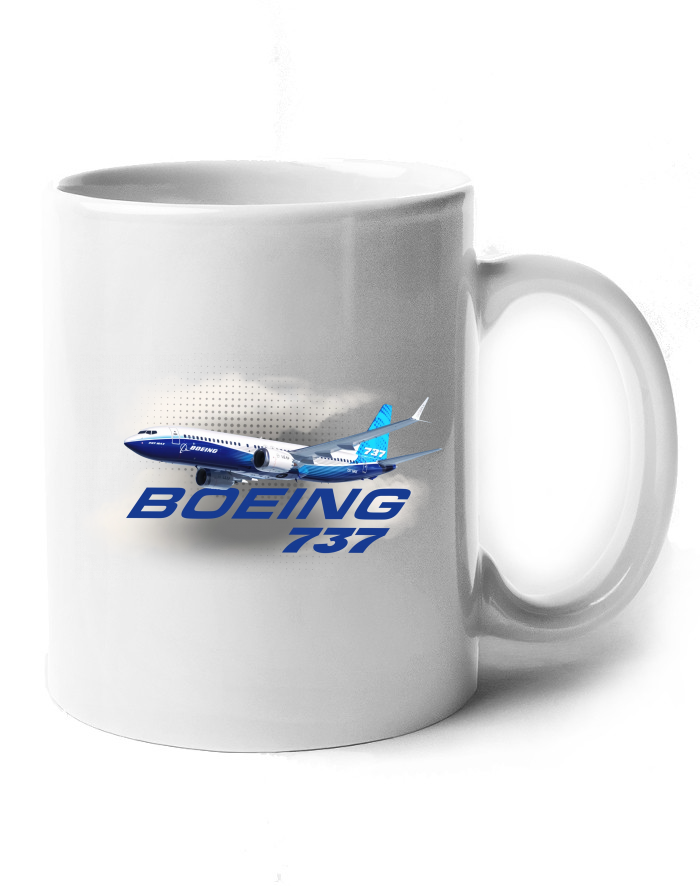 Keramický hrnek Boeing 737